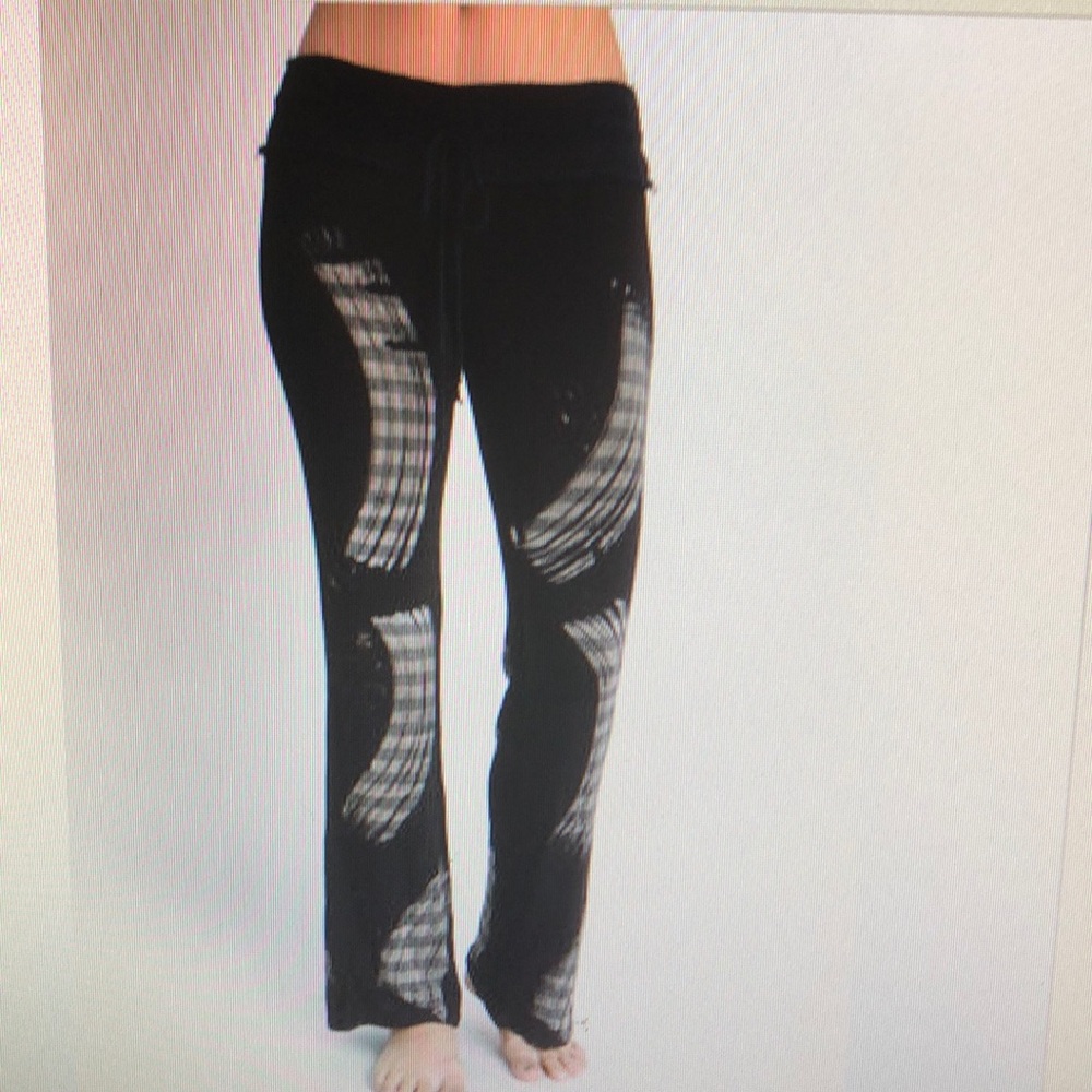 T-Party Brush Stroke Yoga Pants